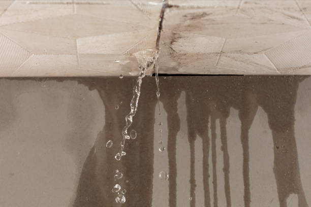 Professional Burst Pipe Cleanup technician working in Mansfield, MA